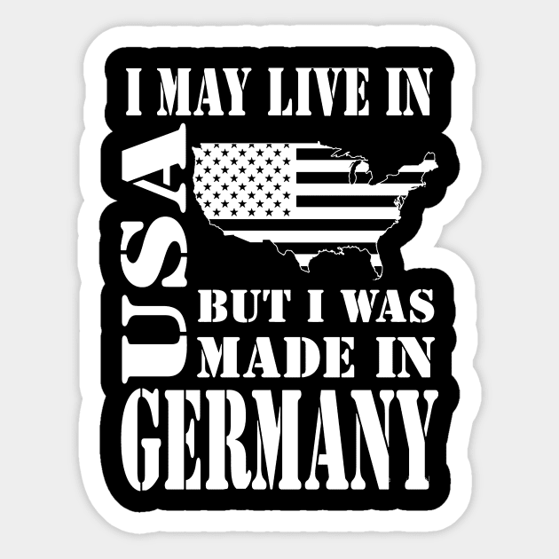 German American Sticker by PattisonAvePhanatics